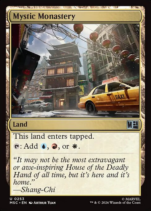 Mystic Monastery - Marvel Super Heroes Commander Magic card