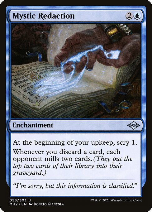 Mystic Redaction - Modern Horizons 2 Magic card