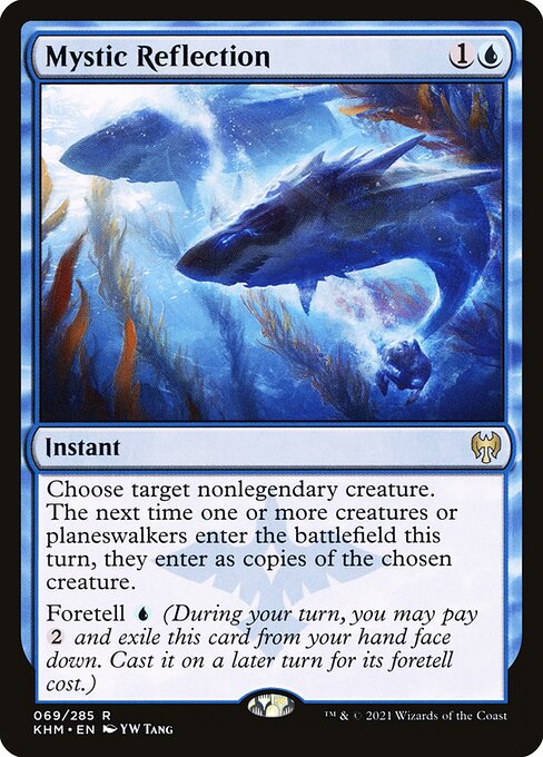 Mystic Reflection - Kaldheim Magic card