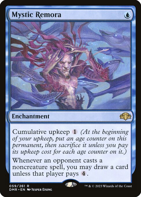 Mystic Remora - Dominaria Remastered (#59) - Illustrated by Jesper Ejsing - Magic: The Gathering Card