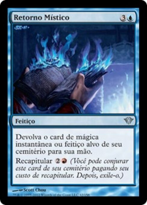 Mystische Wiederfindung (Mystic Retrieval) - Dark Ascension (#42) - Illustrated by Scott Chou - Magic: The Gathering Card
