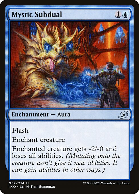 Mystic Subdual - Ikoria: Lair of Behemoths Magic card