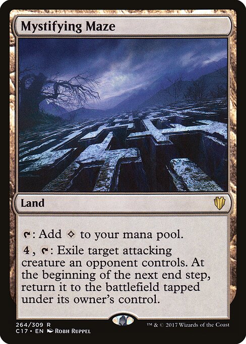 Mystifying Maze - Commander 2017 Magic card