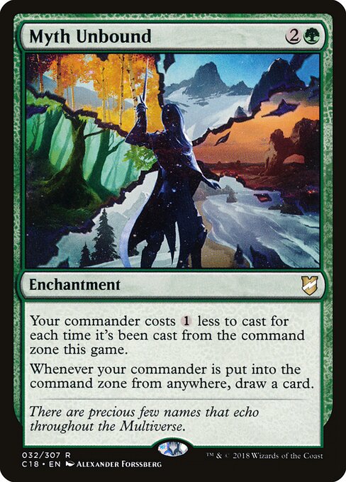 Myth Unbound - Commander 2018 Magic card