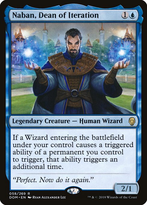 Naban, Dean of Iteration - Dominaria Magic card
