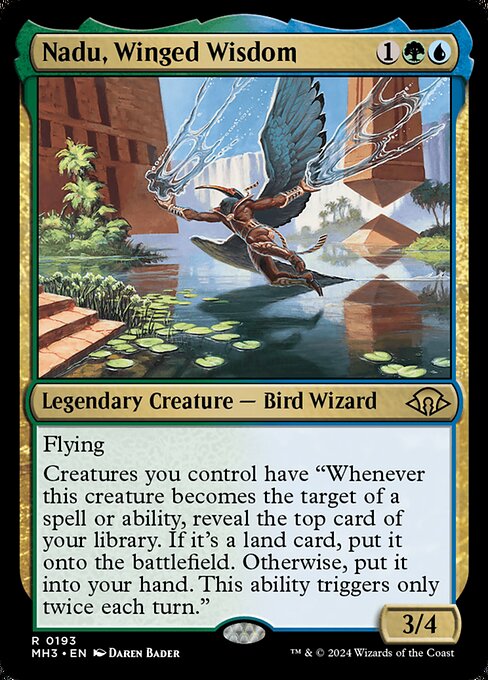 Nadu, Winged Wisdom - Modern Horizons 3 Magic card
