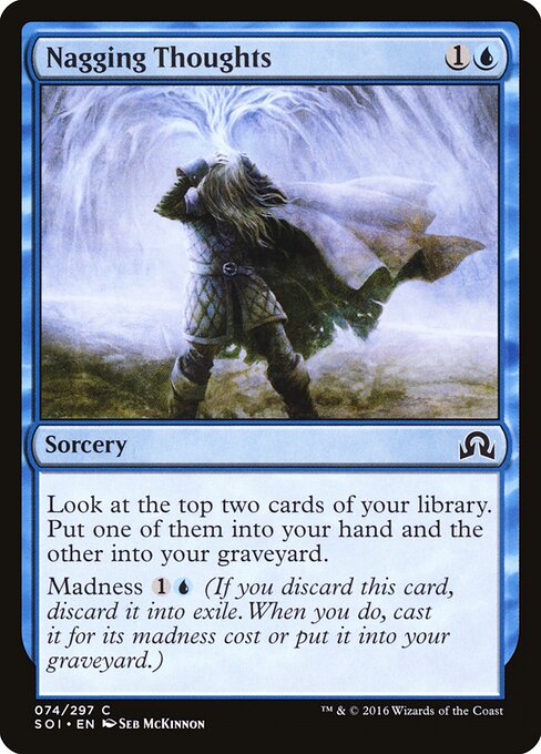 Nagging Thoughts - Shadows over Innistrad Magic card