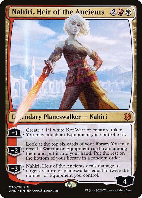 Nahiri, Heir of the Ancients - Zendikar Rising Magic card