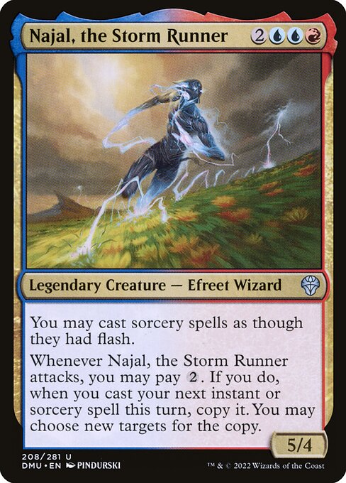 Najal, the Storm Runner - Dominaria United Magic card
