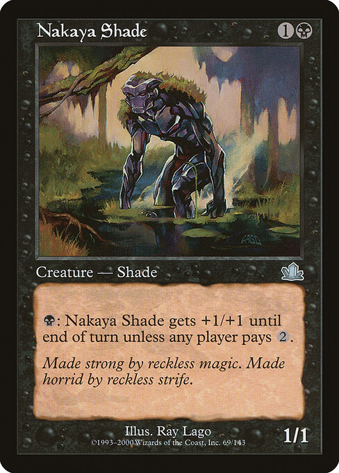 Nakaya Shade - Prophecy Magic card