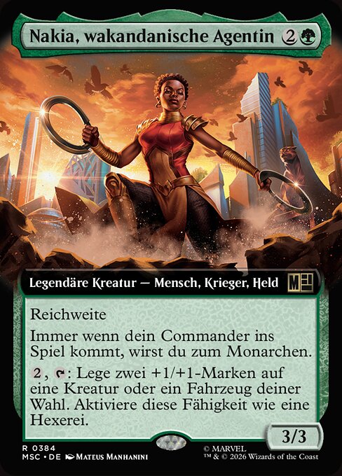 Nakia, Wakandan Operative