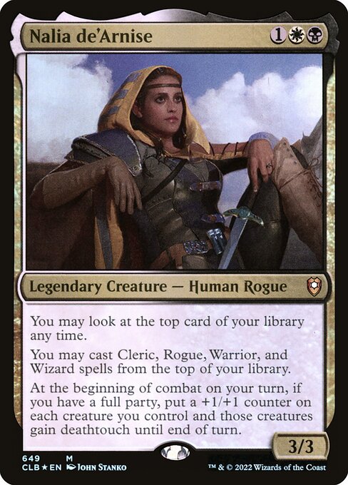 Nalia de'Arnise - Commander Legends: Battle for Baldur's Gate Magic card