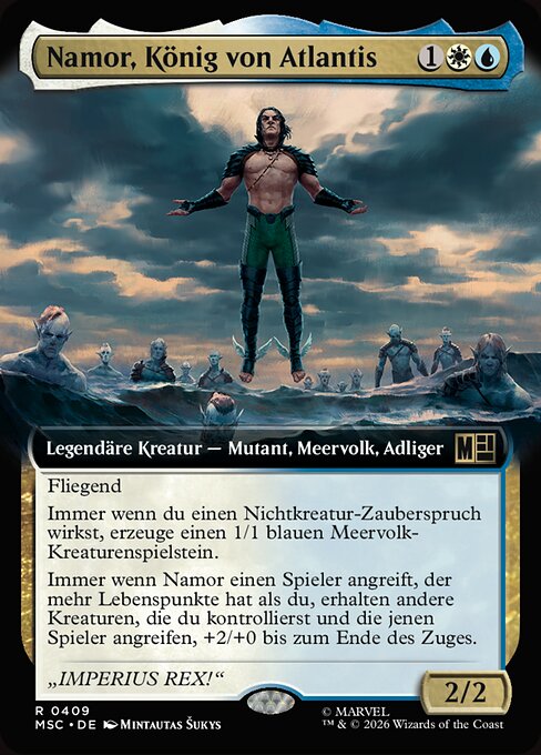 Namor, Atlantean King