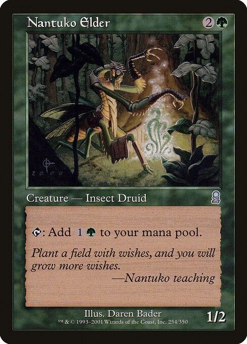 Nantuko Elder - Odyssey Magic card