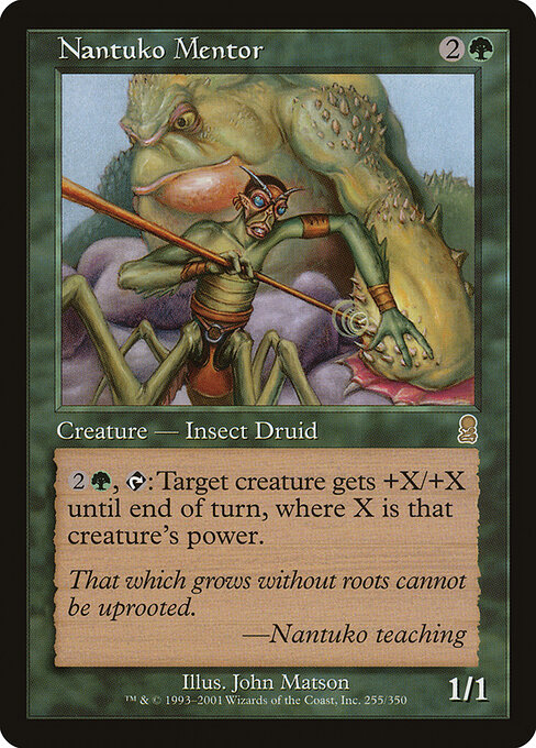 Nantuko Mentor - Odyssey Magic card