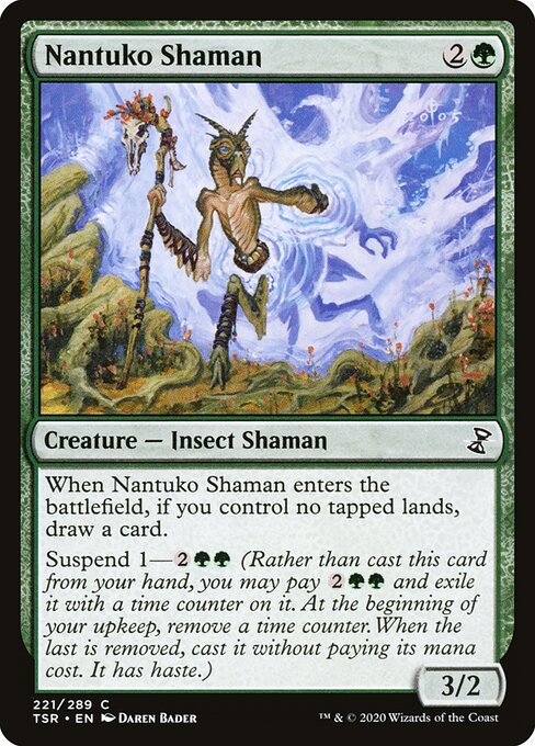 Nantuko Shaman - Time Spiral Remastered Magic card