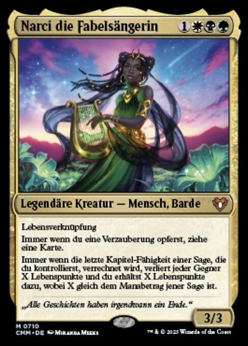 Narci, Fable Singer