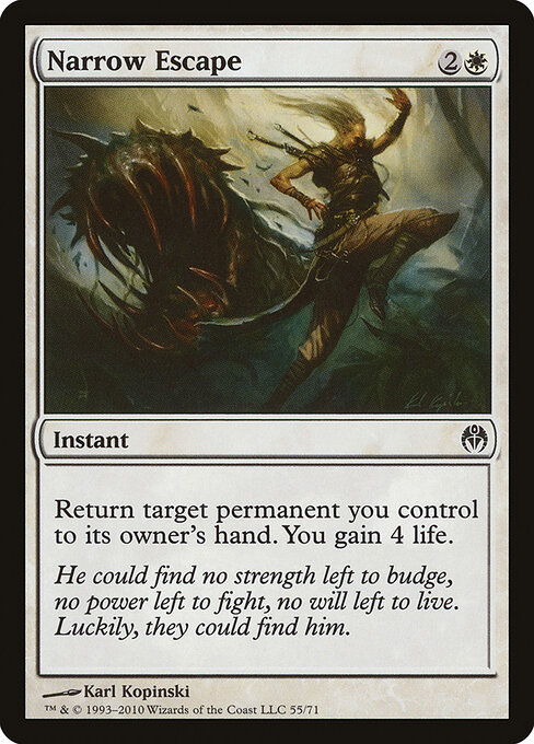 Narrow Escape - Duel Decks: Phyrexia vs. the Coalition Magic card
