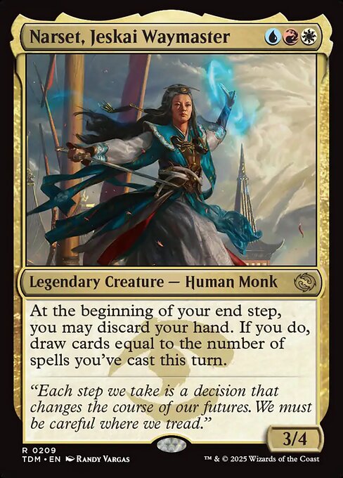 Narset, Jeskai Waymaster - Tarkir: Dragonstorm Magic card