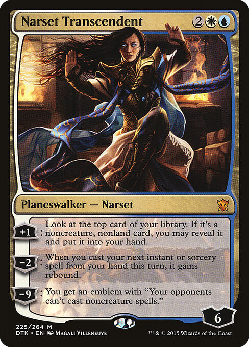 Narset Transcendent - Dragons of Tarkir Magic card