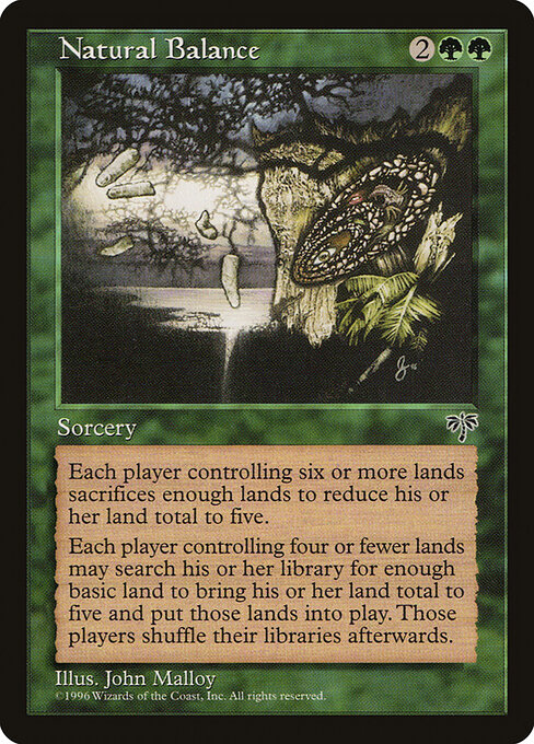 Natural Balance - Mirage Magic card