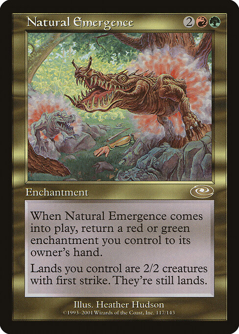 Natural Emergence - Planeshift Magic card