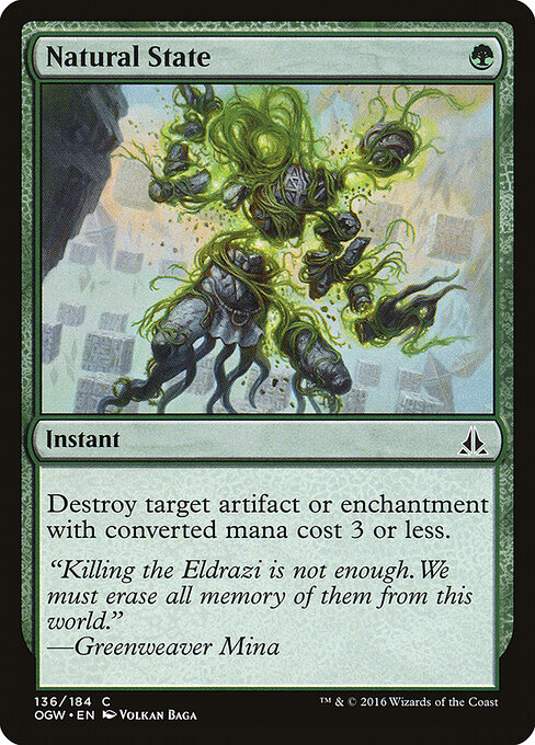 Natural State - Oath of the Gatewatch Magic card