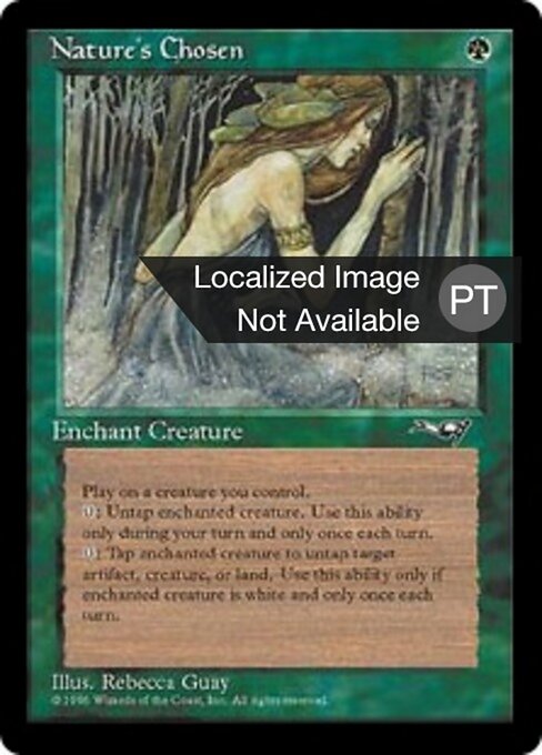 Naturfreund (Nature's Chosen) - Alliances (#97) - Illustrated by Rebecca Guay - Magic: The Gathering Card