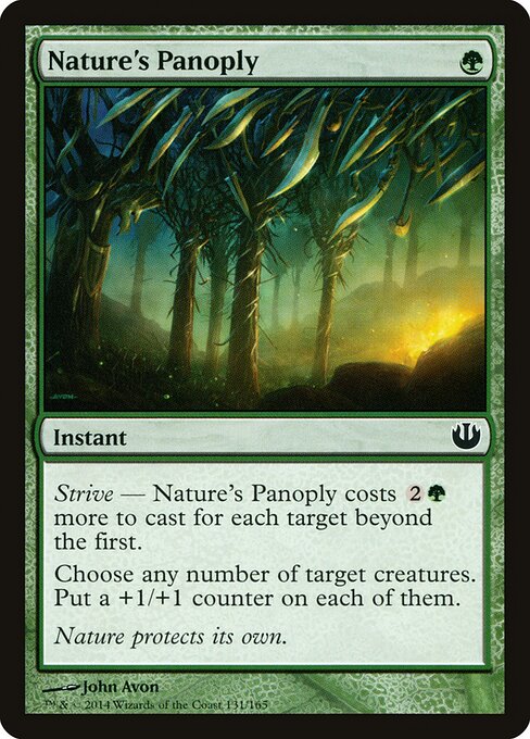 Nature's Panoply - Journey into Nyx Magic card