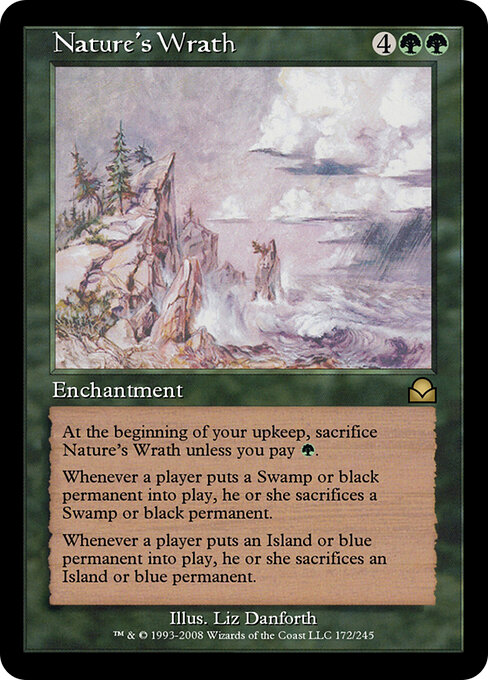 Nature's Wrath - Masters Edition II Magic card