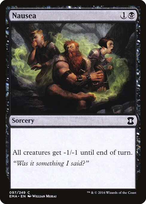 Nausea - Eternal Masters Magic card