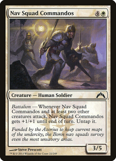 Nav Squad Commandos - Gatecrash Magic card