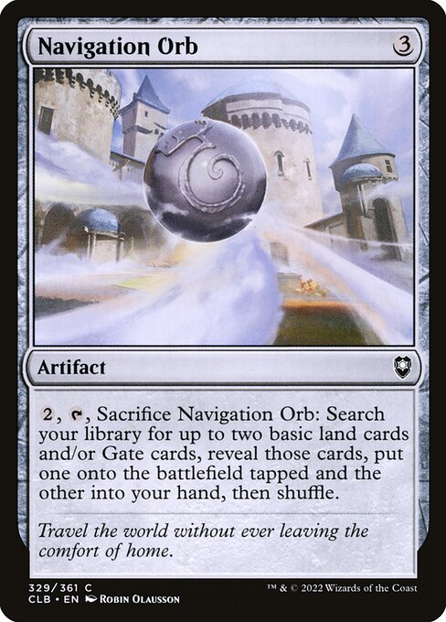 Navigation Orb - Commander Legends: Battle for Baldur's Gate Magic card
