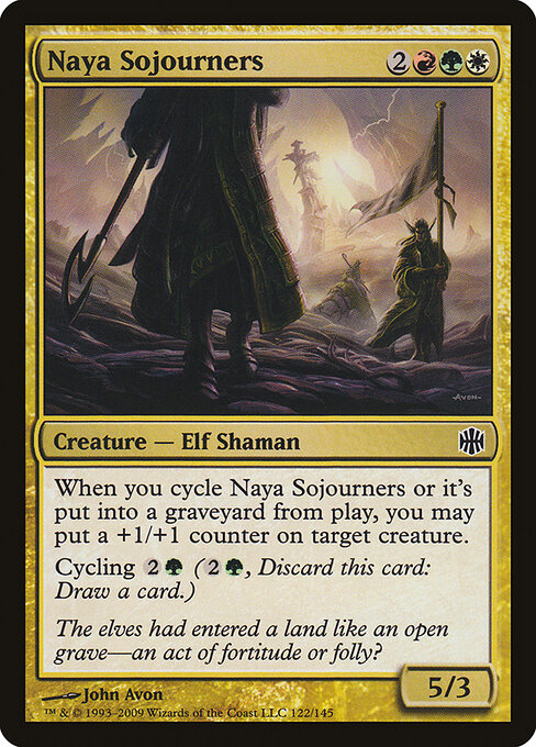 Naya Sojourners - Alara Reborn Magic card