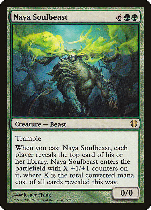 Naya Soulbeast - Commander 2013 Magic card