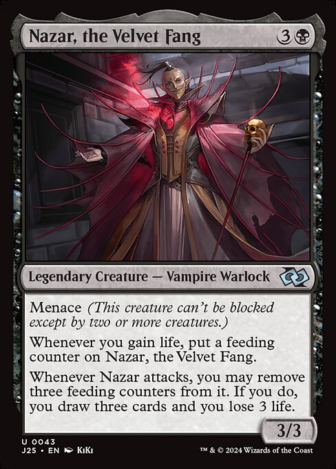 Nazar, the Velvet Fang - Foundations Jumpstart Magic card