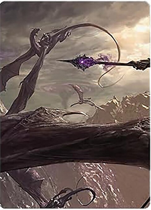 Nazgûl Battle-Mace // Nazgûl Battle-Mace - Tales of Middle-earth Scene Box (#20) - Illustrated by Campbell White - Magic: The Gathering Card