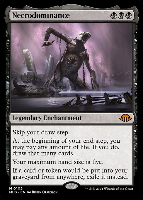 Necrodominance - Modern Horizons 3 Magic card