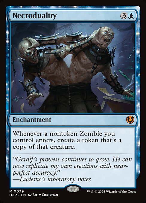 Necroduality - Innistrad Remastered (#79) - Illustrated by Billy Christian - Magic: The Gathering Card