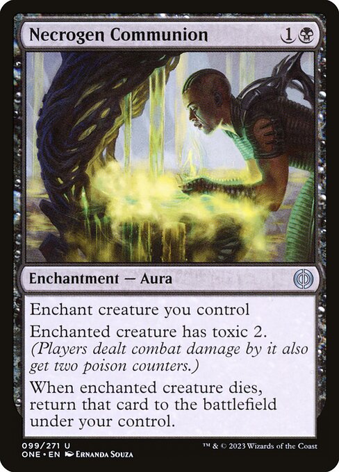 Necrogen Communion - Phyrexia: All Will Be One Magic card