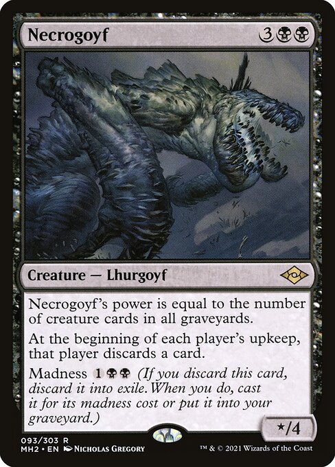 Necrogoyf - Modern Horizons 2 Magic card