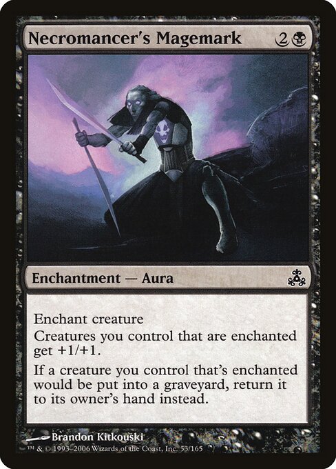 Necromancer's Magemark - Guildpact Magic card