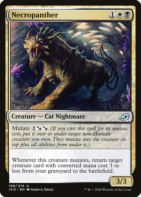 Necropanther - Ikoria: Lair of Behemoths Magic card
