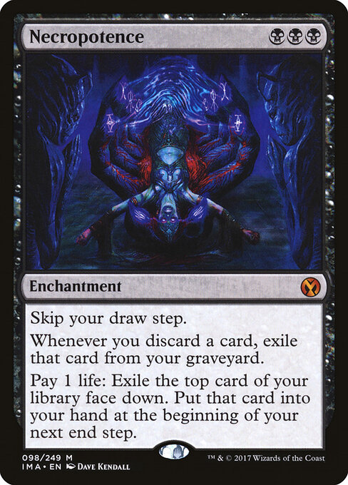 Necropotence - Iconic Masters Magic card