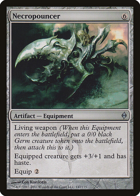 Necropouncer - New Phyrexia Magic card