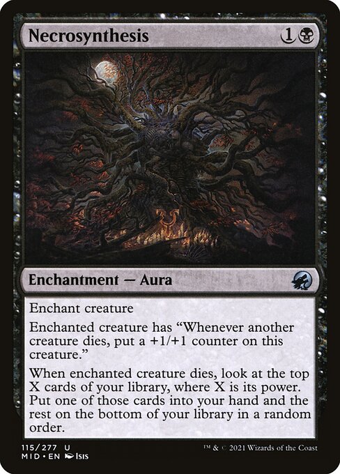 Necrosynthesis - Innistrad: Midnight Hunt Magic card