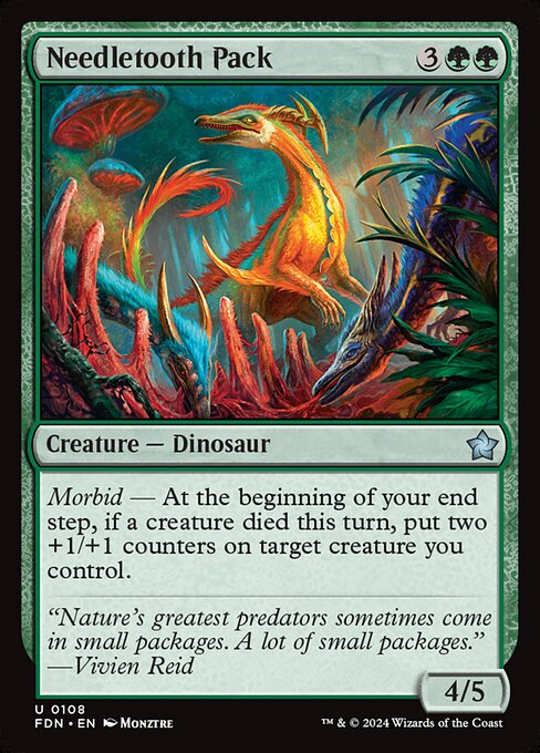 Needletooth Pack - Foundations Magic card