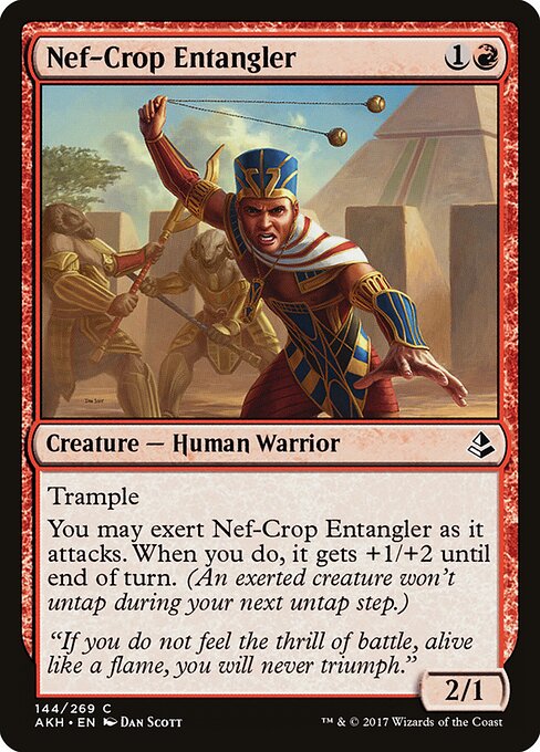 Nef-Crop Entangler - Amonkhet Magic card