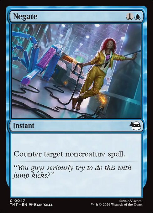Negate - Teenage Mutant Ninja Turtles Magic card