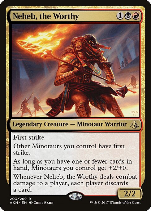 Neheb, the Worthy - Amonkhet Magic card